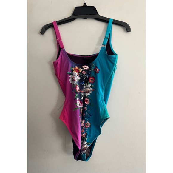 Johnny Was OMBRE GARDEN TANK ONE‑PIECE - Picture 5 of 5